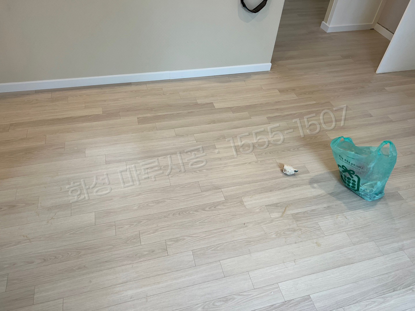 화성 효행구 기안동 강마루 동화 나투스진 퓨어실버 바닥공사 마루시공업체 시공 후